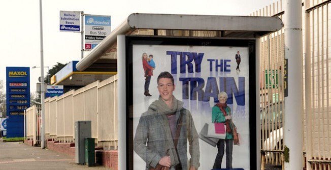 Bus Stop Adverts in Bridge End