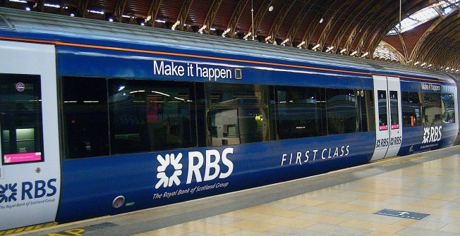 Advertising at Train Stations in Church End